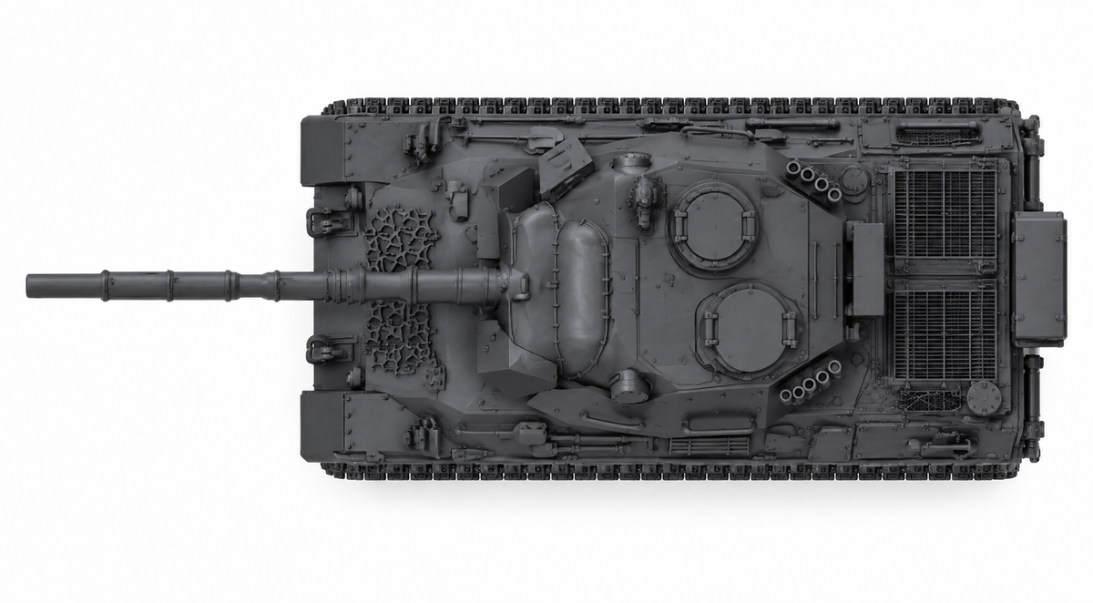 SSMODEL 1/72 1/144 Multi Scale Leopard 1A1 and 1A2 Germany Tank MODEL TSS0662 — detail view 5