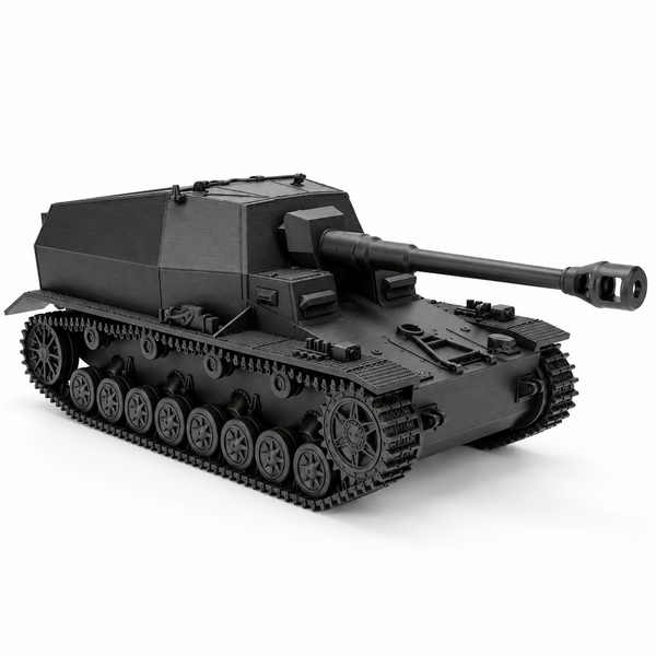 SSMODEL 1/72 1/144  WWII German Dicker Max 10.5cm SPG Pz.IV Resin Model TSS1236