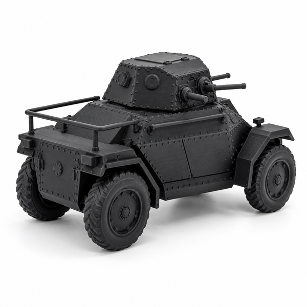 SMODEL 1/72 1/144 WWII Hungarian 39M Csaba Armoured Car Resin Model Kit TSS1217