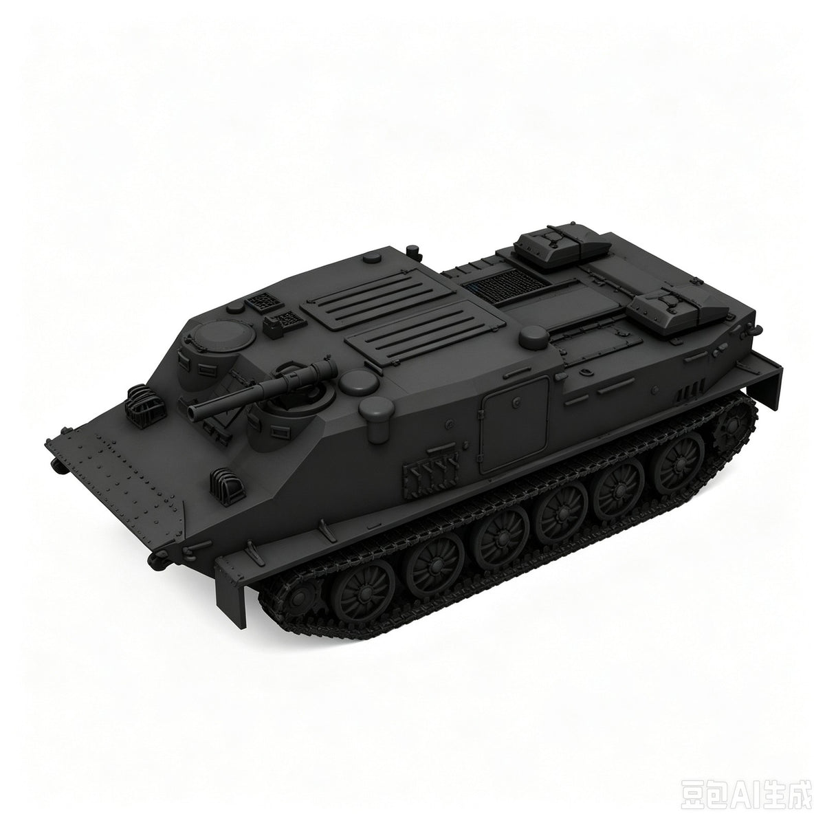 SSMODEL 1/72 1/144Multi Scale OT-62B Czechoslovak Coldwar APC Tank MODEL TSS0374 — detail view 7