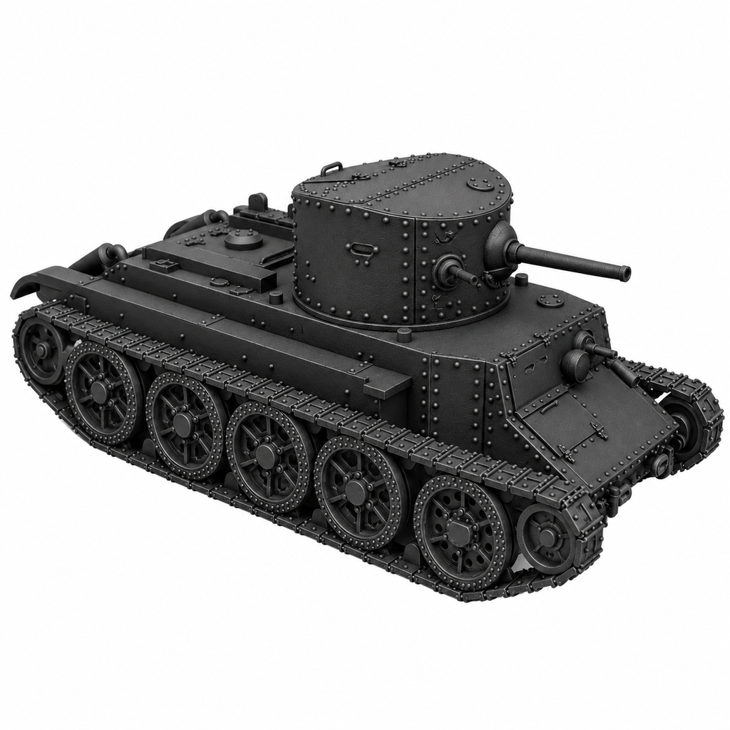 SSMODEL 1/72 1/144 Multi Scale BT-2 N.M.Toskin Soviet medium tank Model TSS0096