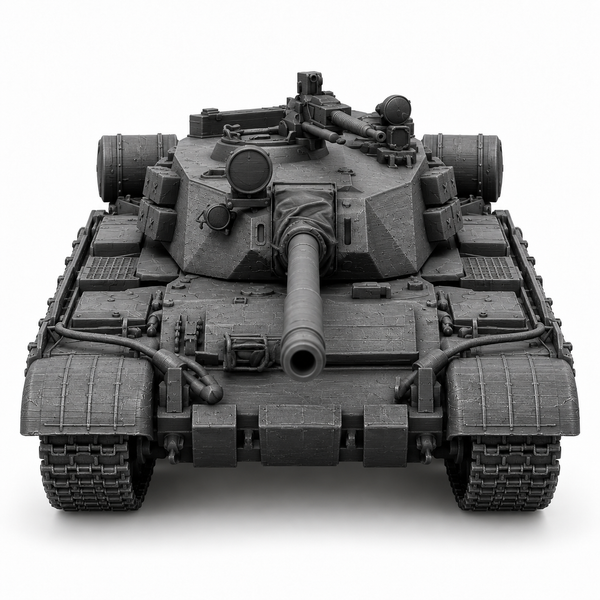 SSMODEL 1/72 1/144 T-55-100 fictional Cuban Coldwar tank MODEL kit TSS0481