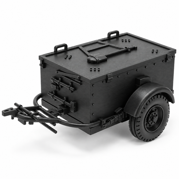 SSMODEL 1/72 1/144 WWII German Sd.Ah.51 Ammunition Trailer Resin Model TSS1099