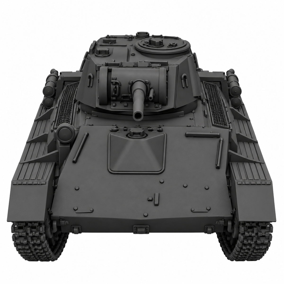 SSMODEL 1/72 1/144 Multi Scale T-80 Tank Resin MODEL kit TSS0047 — detail view 2
