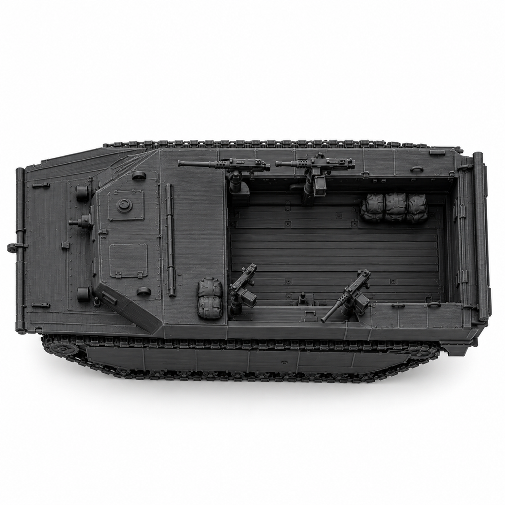 SSMODEL 1/72 1/144 LVT-4 Water Buffalo Amphibious US WW2 Resin Model Kit TSS0870