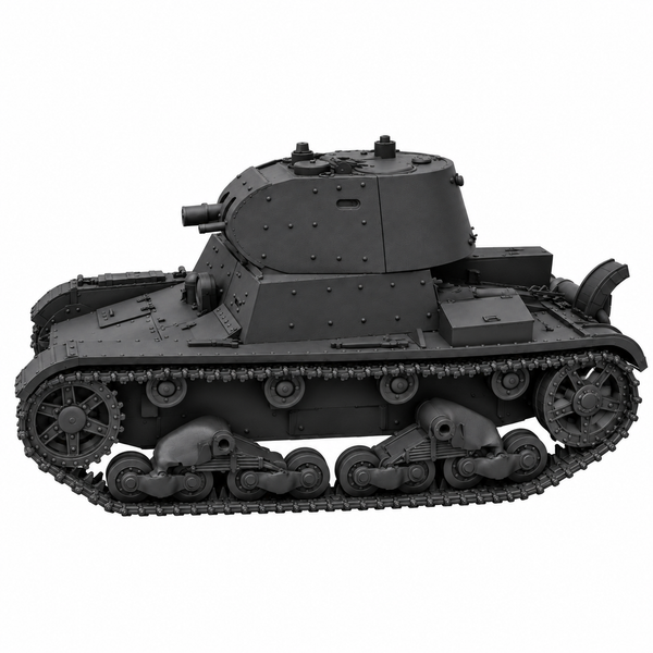 SSMODEL 1/72 1/144 Multi Scale KhT133E Soviet light tank Resin Model Kit TSS0064