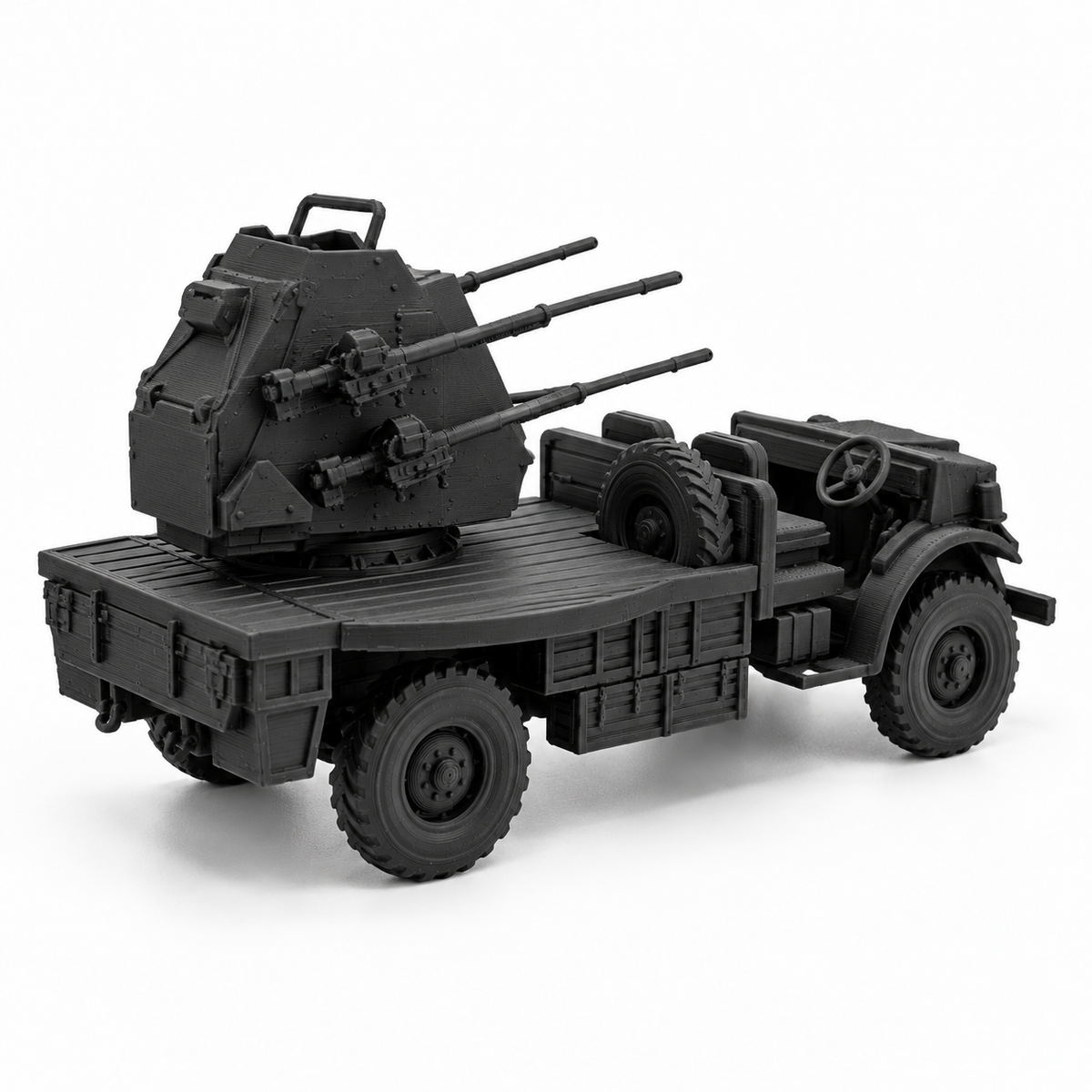 SSMODEL 1/72 1/144 WWII Canadian CMP F60L Quad Polsten AA Model Kit TSS0818 — detail view 4