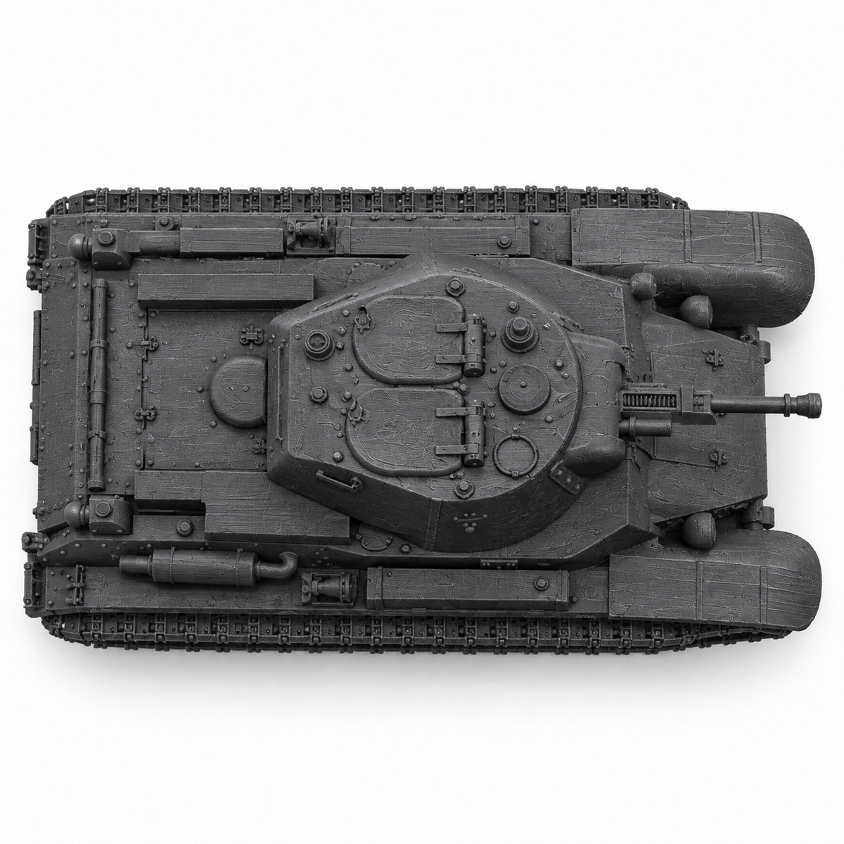 SSMODEL 1/72 1/144 Multi Scale BT-10R Soviet fictional recon tank  MODEL TSS0496 — detail view 5