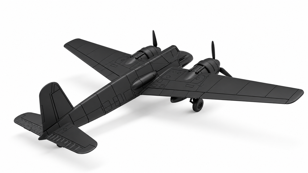 SSMODEL Multi Scale Henschel Hs 129 B-2 3 Pilots Germany WW2 MODEL kit RSS0003