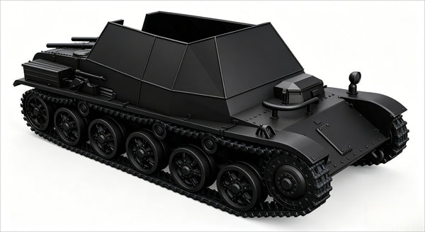 SSMODEL 1/72 1/144 Multi Scale Straussler V-4 tank Resin Model Kit TSS0252