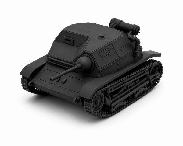 SSMODEL 1/72 1/144 Multi Scale with 2 optional machine guns Tank MODEL TSS1382