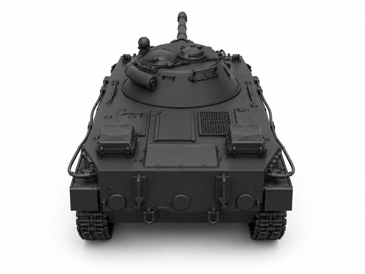 SSMODEL 1/72 1/144 PT-76 Soviet light amphibious tank Resin Model Kit TSS0294 — detail view 5