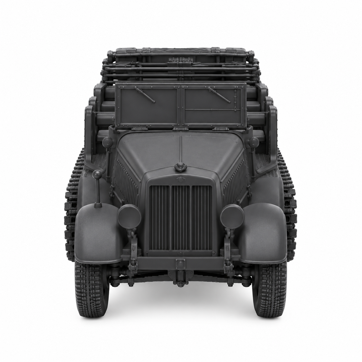 SSMODEL 1/72 1/144 Sd.Kfz.7 Mittlerer Zugkraftwagen 8t Resin MODEL KIT TSS0943 — detail view 2