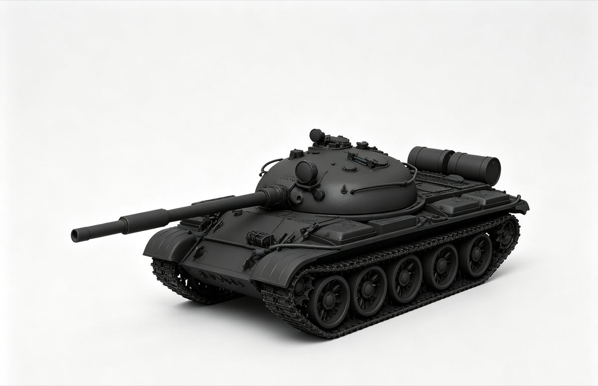 SSMODEL 1/72 1/144 Multi Scale T-62 tank Resin Model Kit TSS0417 — detail view 14
