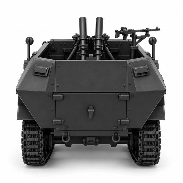 SSMODEL 1/72 1/144 Sd.Kfz.251 Ausf.D Zwilling 12cm GrW42 Resin MODEL KIT TSS0936