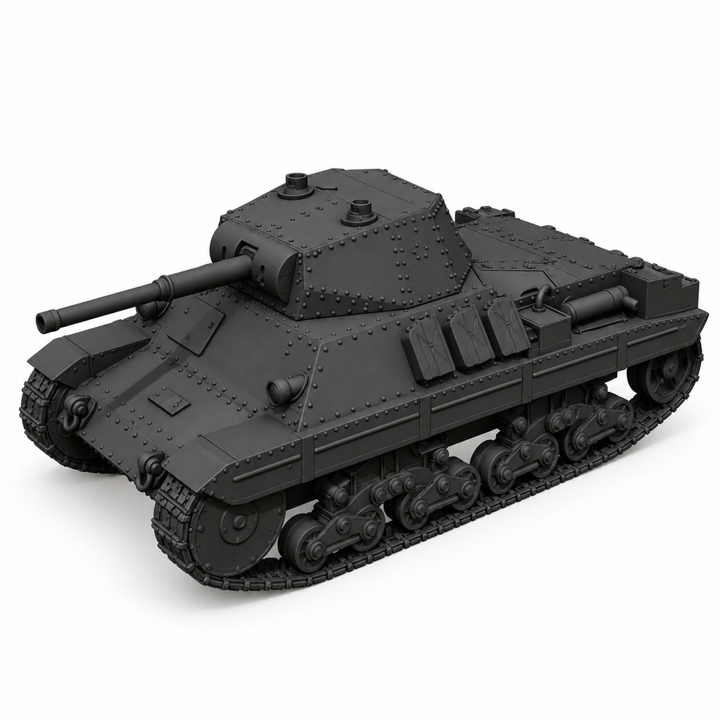SSMODEL 1/72 1/144 Carro Armato P26/40 Italian medium tank Resin Model TSS0267
