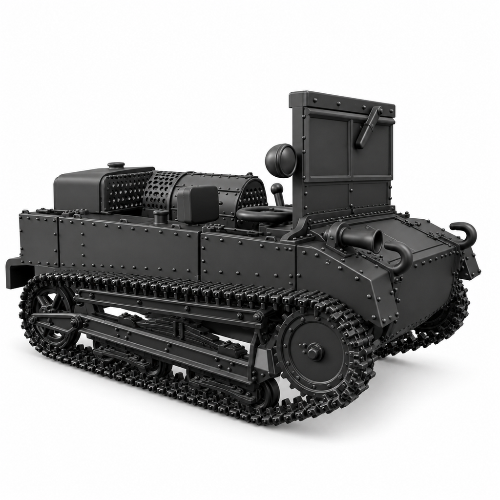 SSMODEL 1/72 1/144 Multi Scale C2P Artillery Tractor Poland Resin MODEL TSS1474