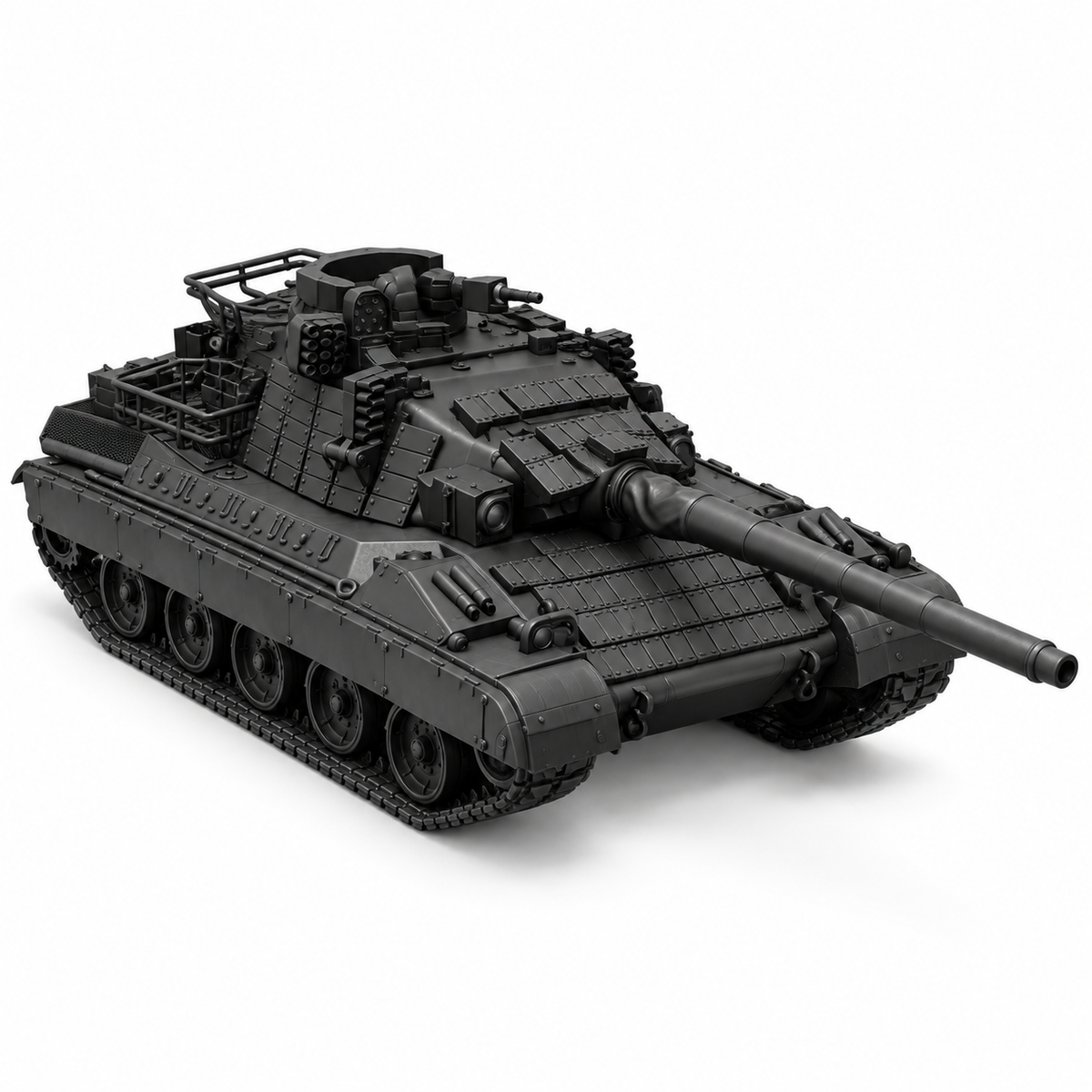 SSMODEL 1/72 1/144  Multi Scale AMX-30B2 Brenus French MBT Tank MODEL TSS0357 — detail view 2