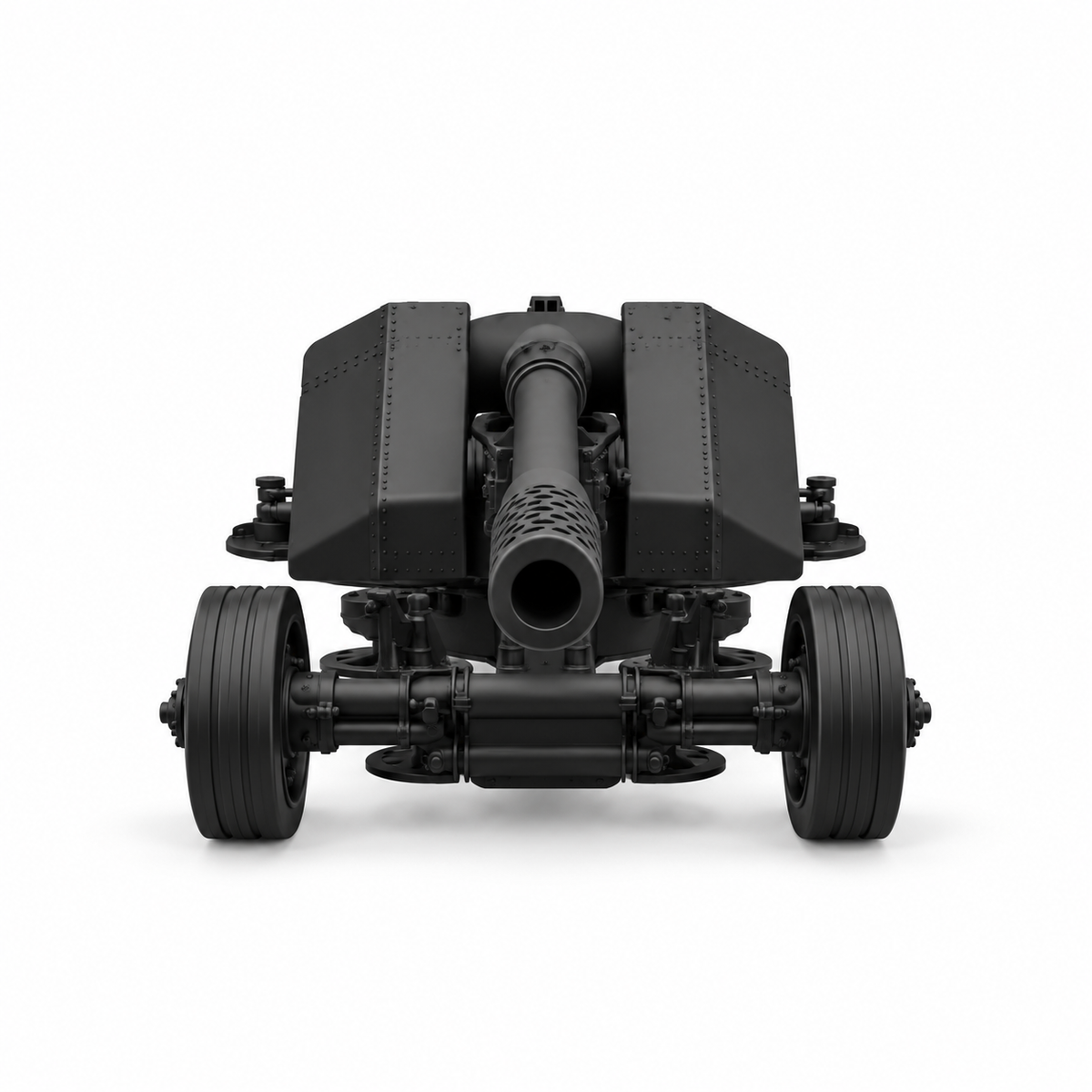SSMODEL 1/72 1/144 Multi Scale 128mm anti-tank Pak 44 Resin MODEL KIT TSS1432 — detail view 4