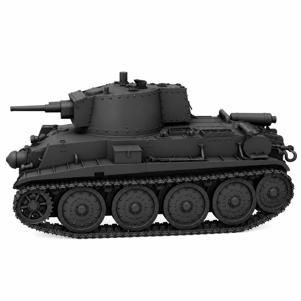SSMODEL 1/72 1/144 Multi Scale 10TP Tank Resin Model Kit TSS0548