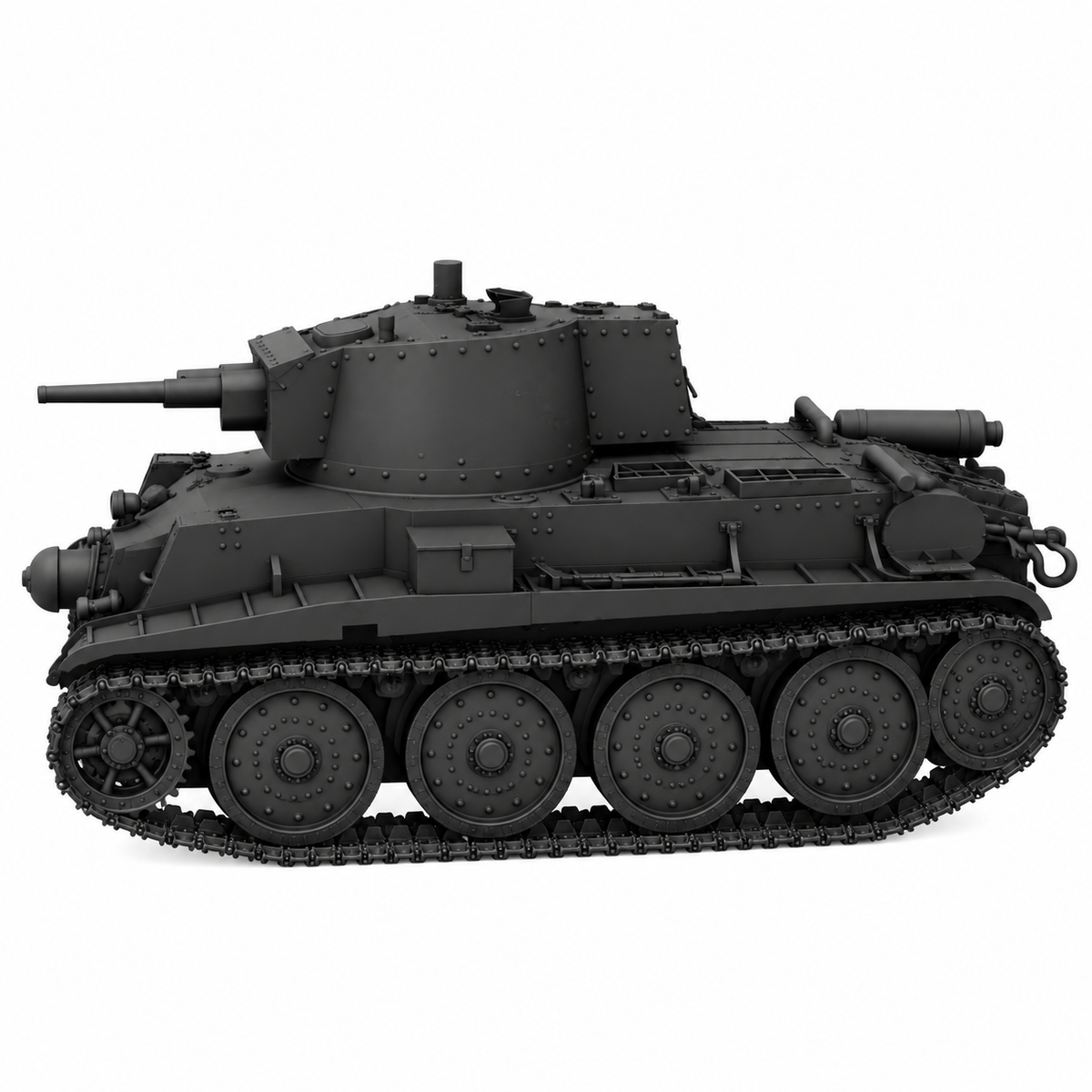 SSMODEL 1/72 1/144 Multi Scale 10TP Tank Resin Model Kit TSS0548 — detail view 4