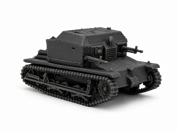 SSMODEL 1/72 1/144 Multi Scale Tankette vz.33 P-I Tank MODEL kit TSS1386