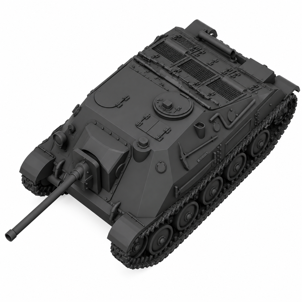 SSMODEL 1/72 1/144 Multi Scale SU-57B Tank Resin MODEL kit TSS0045