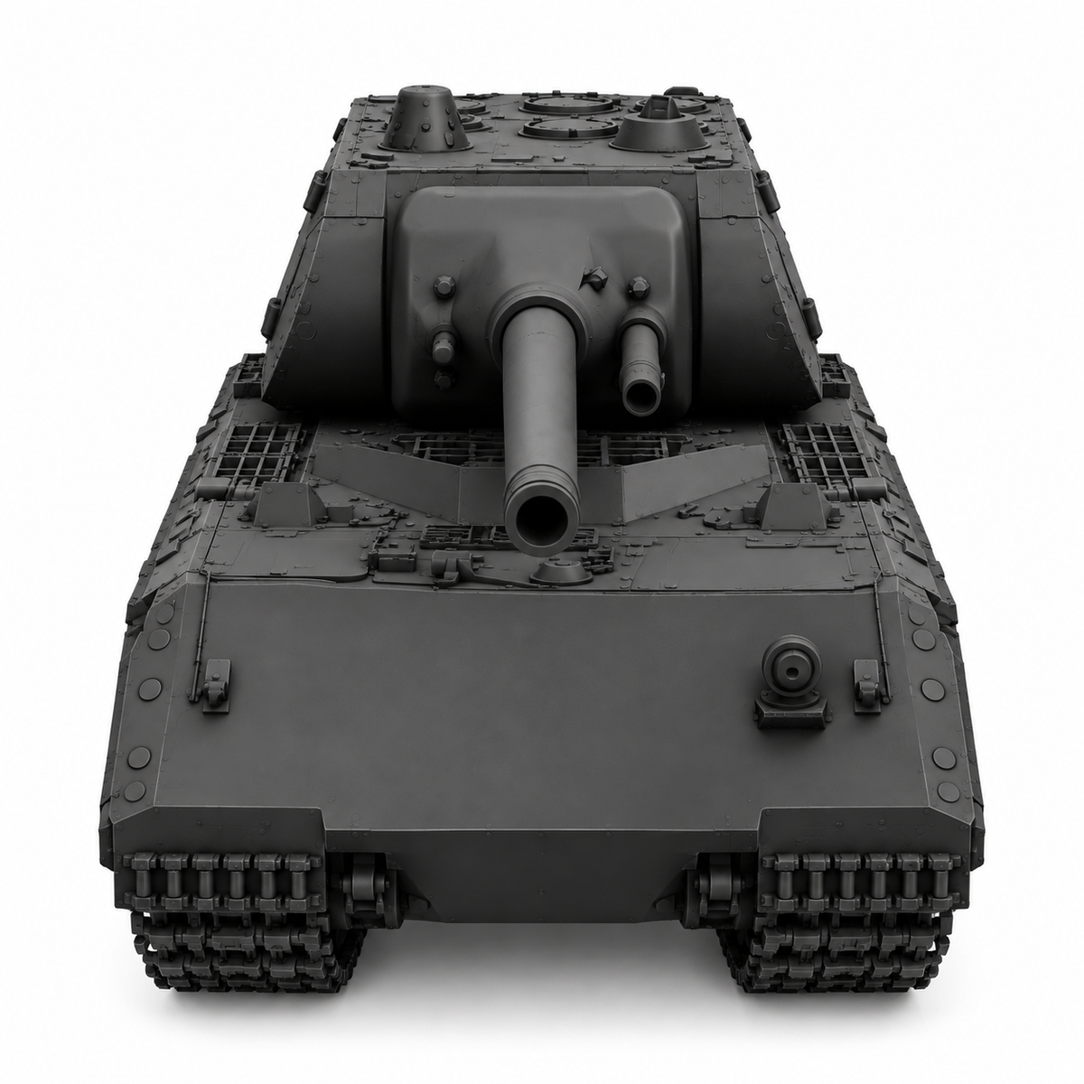SSMODEL 1/72 1/144 Multi Scale Maus Tank Resin MODEL KIT TSS0514 — detail view 3