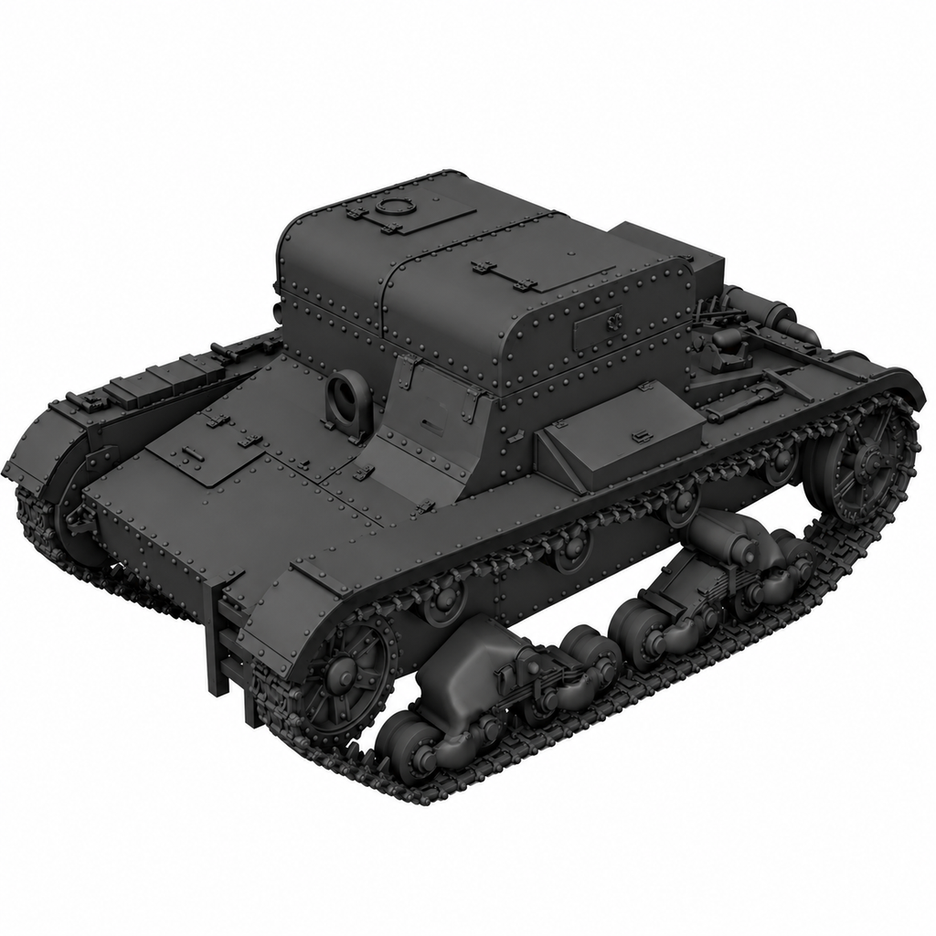 SSMODEL 1/72 1/144 Multi Scale T-26T tank Resin Model Kit TSS0079