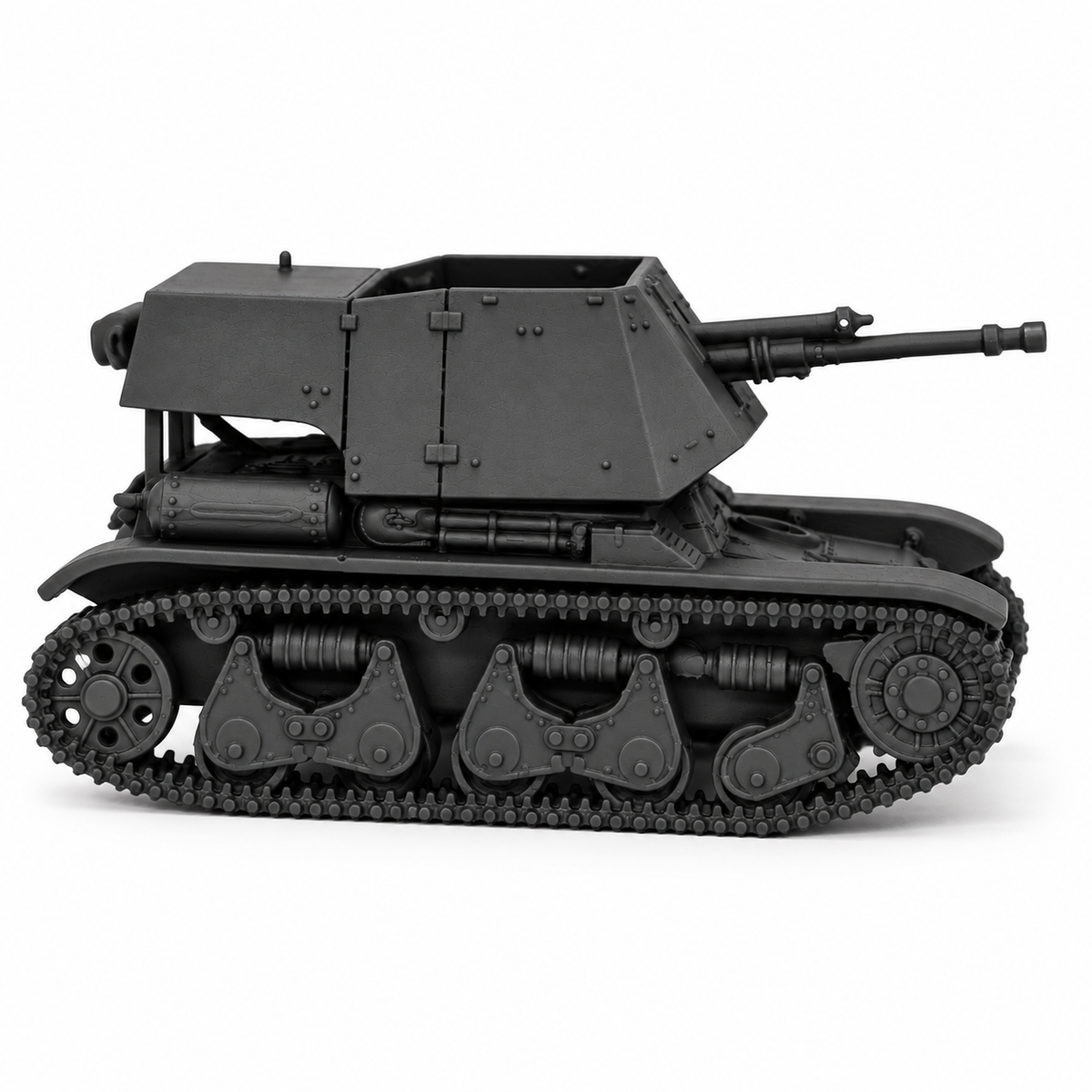 SSMODEL 1/72 1/144 Panzerjager 35R with 4.7cm Pak anti-tank Resin MODEL TSS1516 — detail view 5