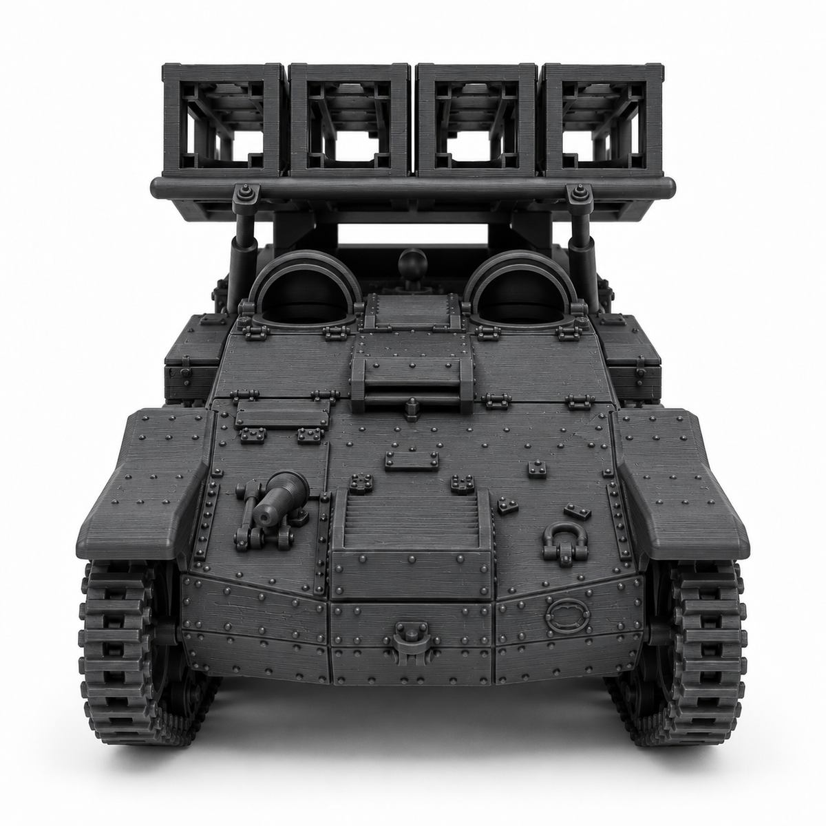 SSMODEL1/72 1/144 Multi Scale WWII German 28/32cm Wurfrahmen SPG Model TSS0801 — detail view 2