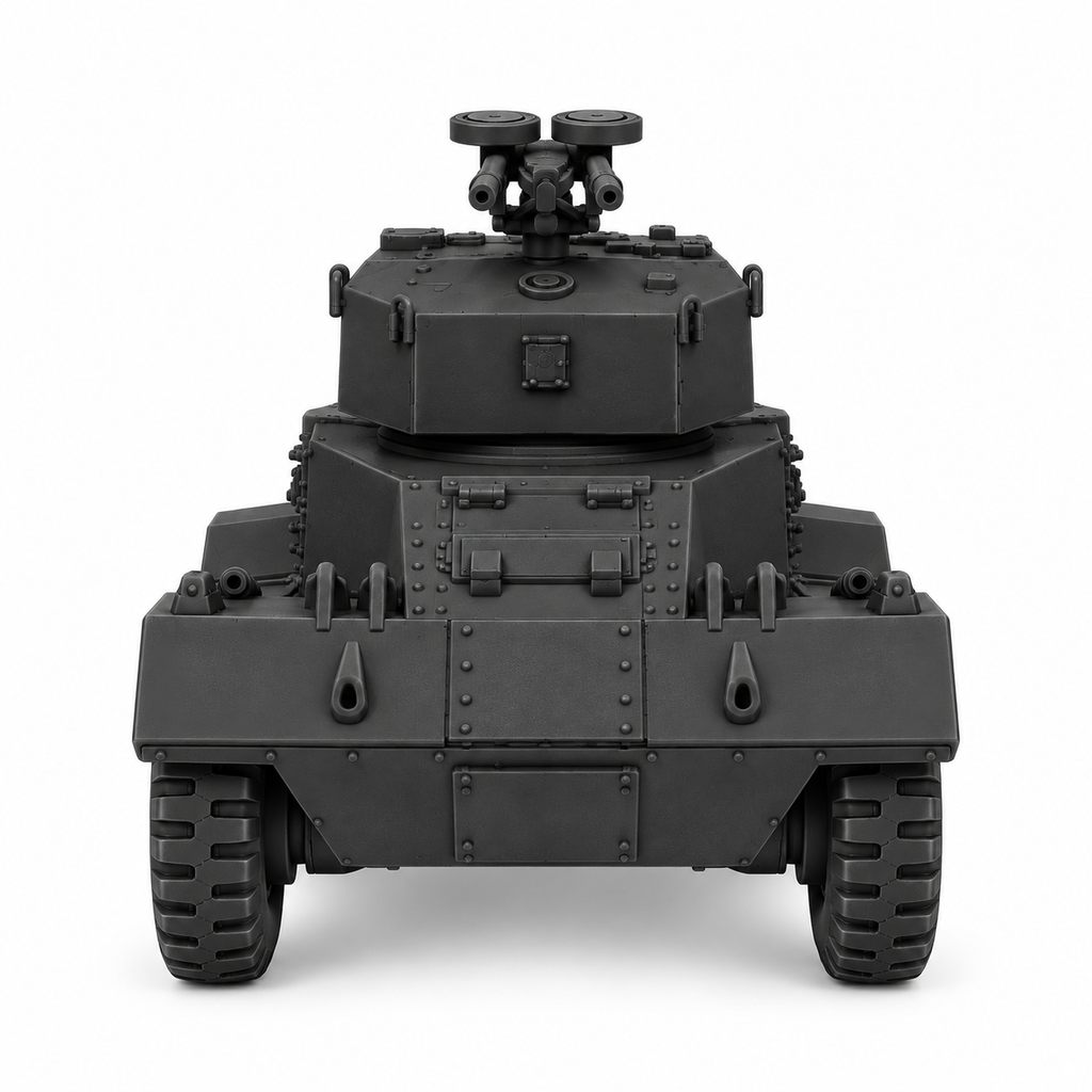 SSMODEL 1/72 1/144 Multi Scale AEC Mk.III Armoured Car Resin Model Kit TSS0754