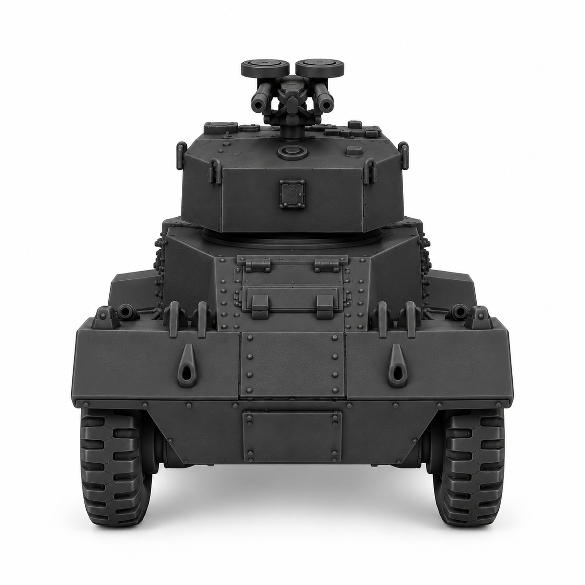 SSMODEL 1/72 1/144 Multi Scale AEC Mk.III Armoured Car Resin Model Kit TSS0754 — detail view 4
