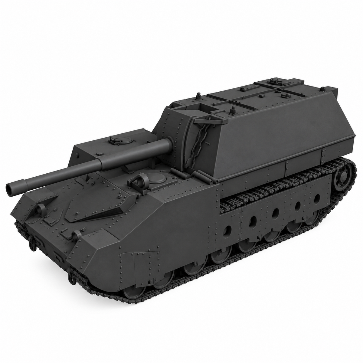 SSMODEL 1/72 1/144 Multi Scale SU-14-2 Tank Resin MODEL kit TSS0041 — detail view 13