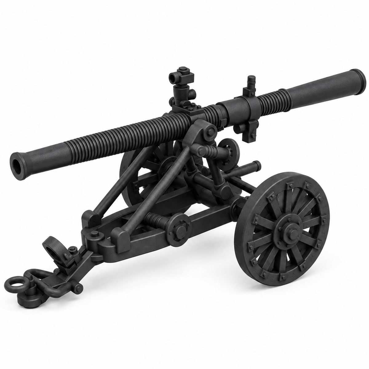 SSMODEL 1/72 1/144 Multi Scale 76mm battalion recoilless BPK76 MODEL KIT TSS0436 — detail view 14