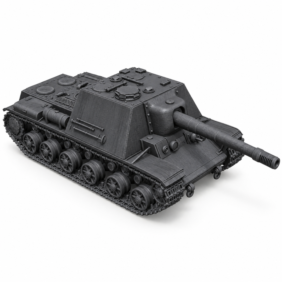 SSMODEL 1/72 1/144 Multi Scale U-18 Soviet experimental tank MODEL kit TSS0129 — detail view 12