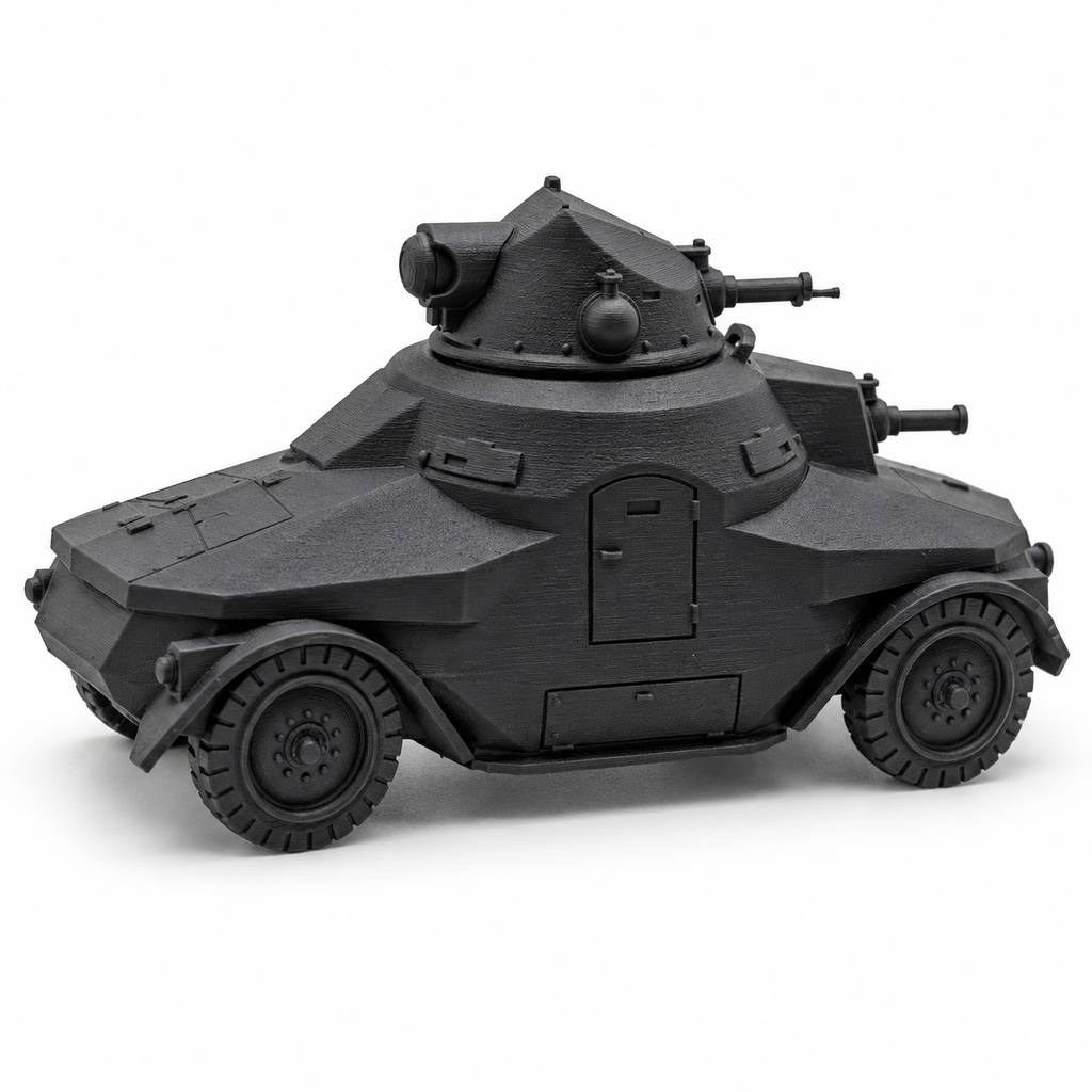SSMODEL 1/72 1/144 WWII Czech OA vz.30 Armored Car Resin Model Kit TSS1215