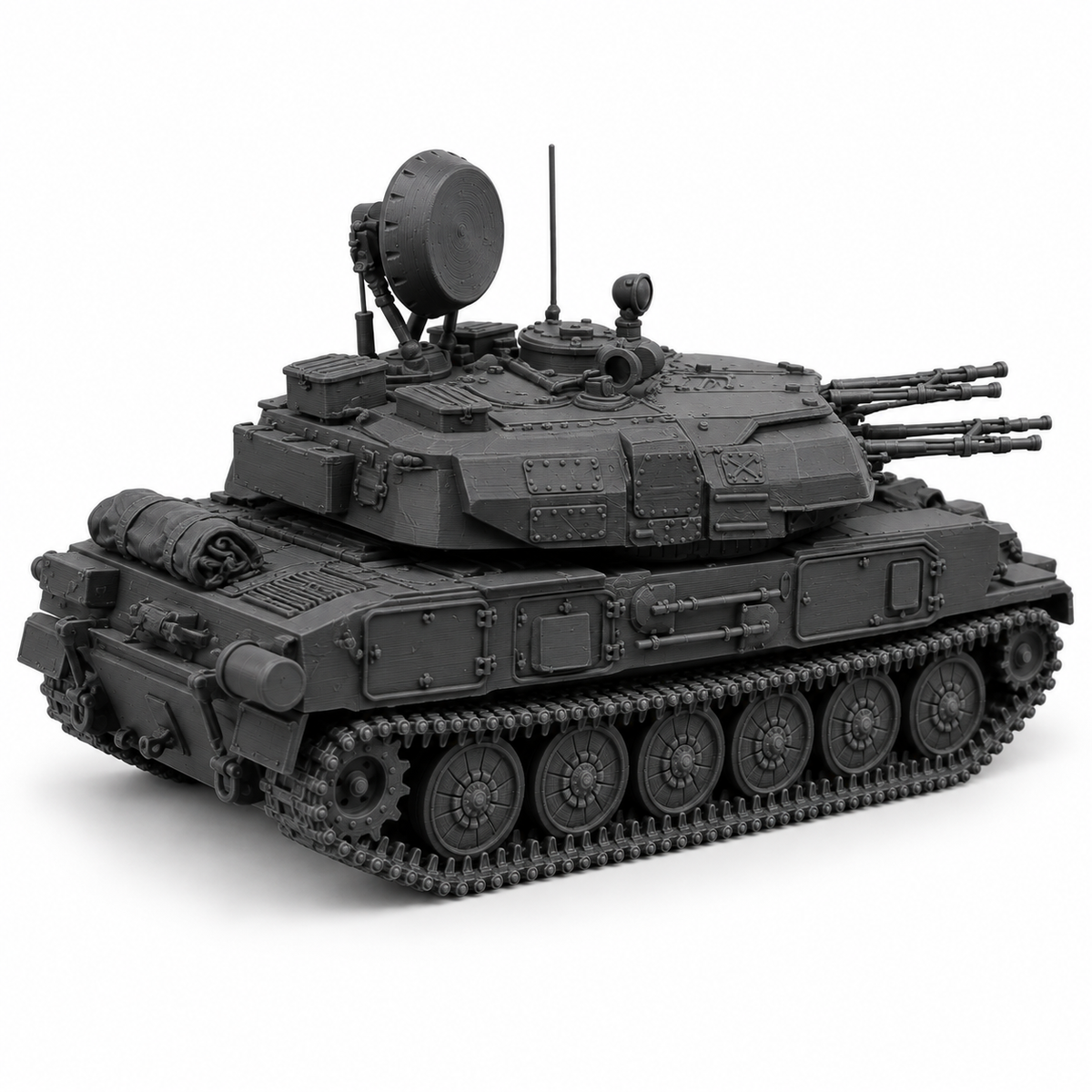 SSMODEL 1/72 1/144 ZSU23-4 Shilka radar option USSR Tank Resin Model Kit TSS0707 — detail view 5