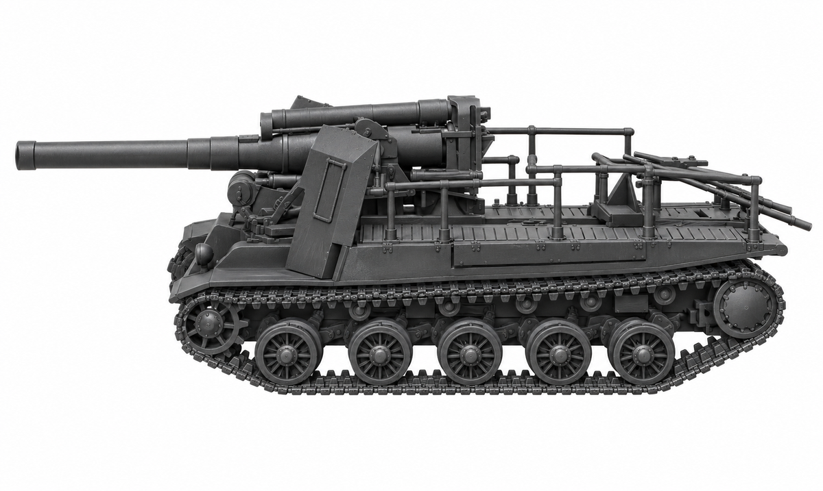 SSMODEL 1/72 1/144 Multi Scale S-51 Soviet experimental heavy tank MODEL TSS0115 — detail view 4