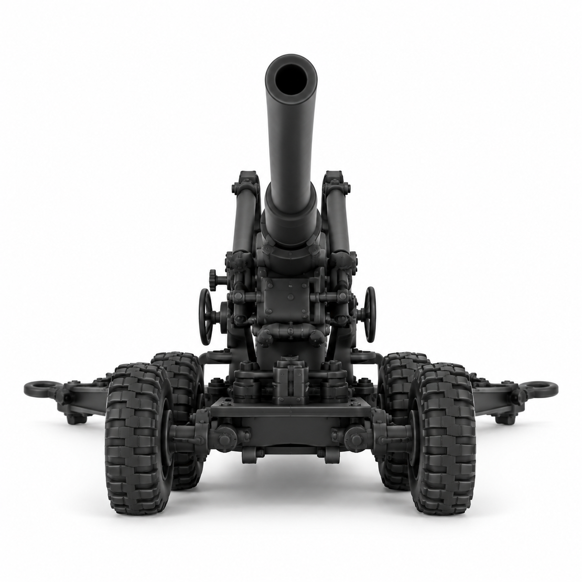 SSMODEL 1/72 1/144 Multi Scale 155mm Gun M1 Long Tom USA Resin MODEL KIT TSS0789 — detail view 2