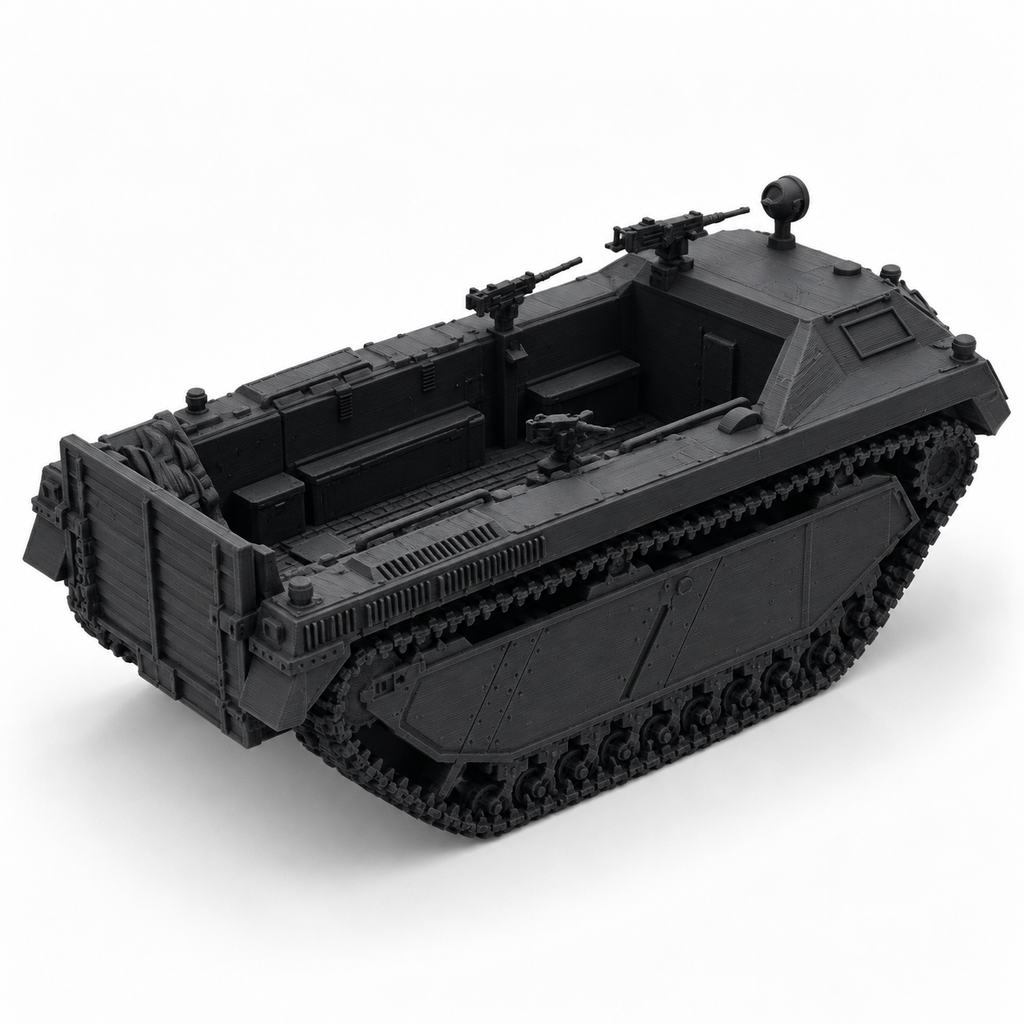 SSMODEL 1/72 1/144 LVT-3 Bushmaster WWII US Amphibious  Resin Model Kit TSS0869