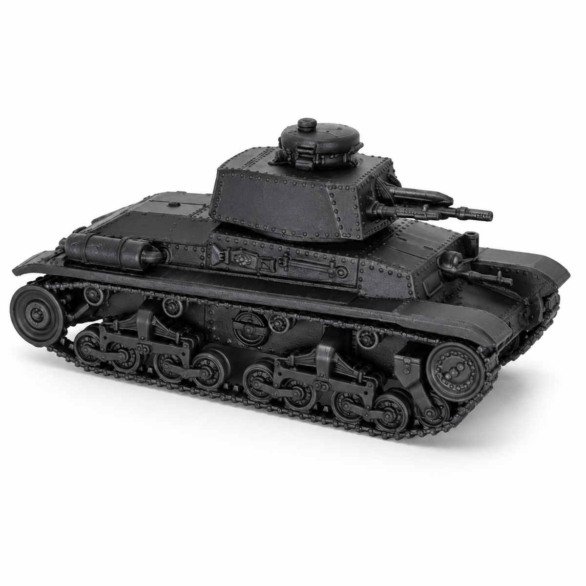 SSMODEL 1/32 1/35 1/48 1/64 LT vz.35 Czech Light Tank Resin Model Kit TSS1282 — detail view 2