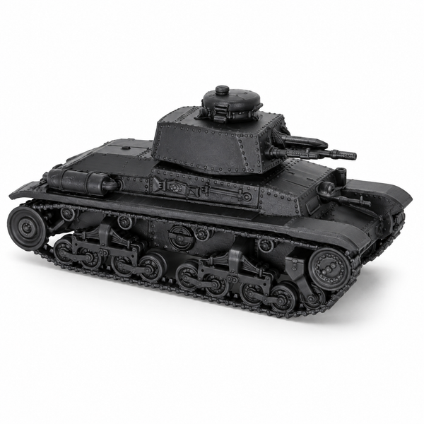 SSMODEL 1/32 1/35 1/48 1/64 LT vz.35 Czech Light Tank Resin Model Kit TSS1282