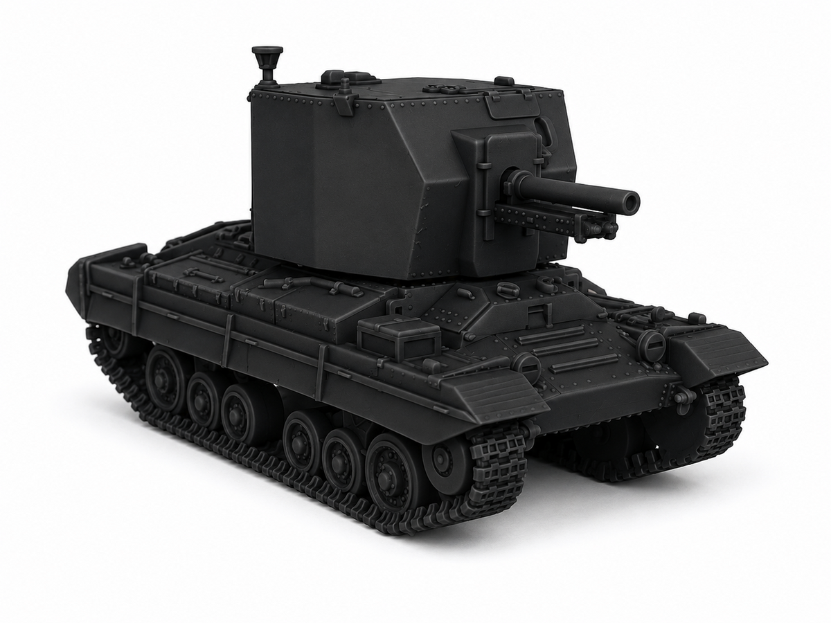 SSMODEL 1/72 1/144 QF 25 Pdr self propelled gun Bishop Tank MODEL kit TSS1336 — detail view 2