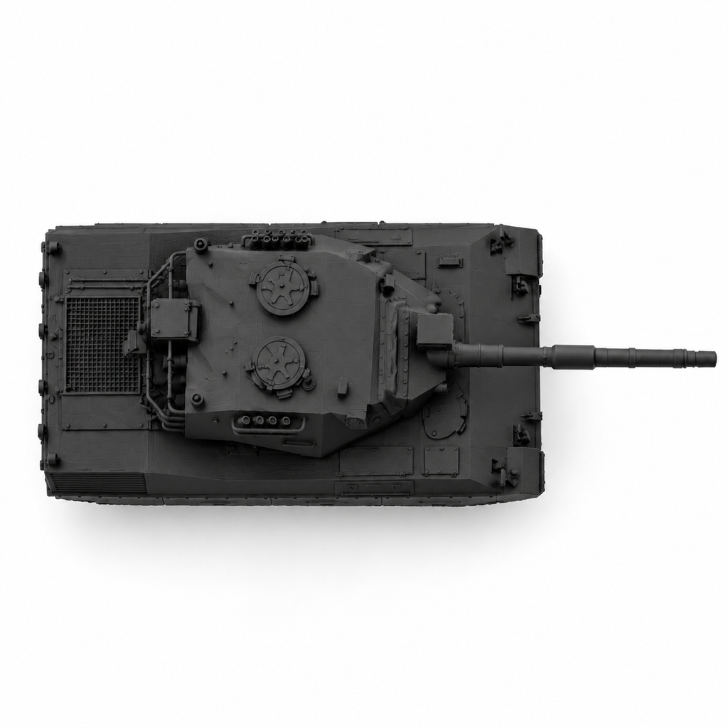 SSMODEL1/72 1/144 Multi Scale Leopard 1A5 German coldwar MBT Resin Model TSS0542