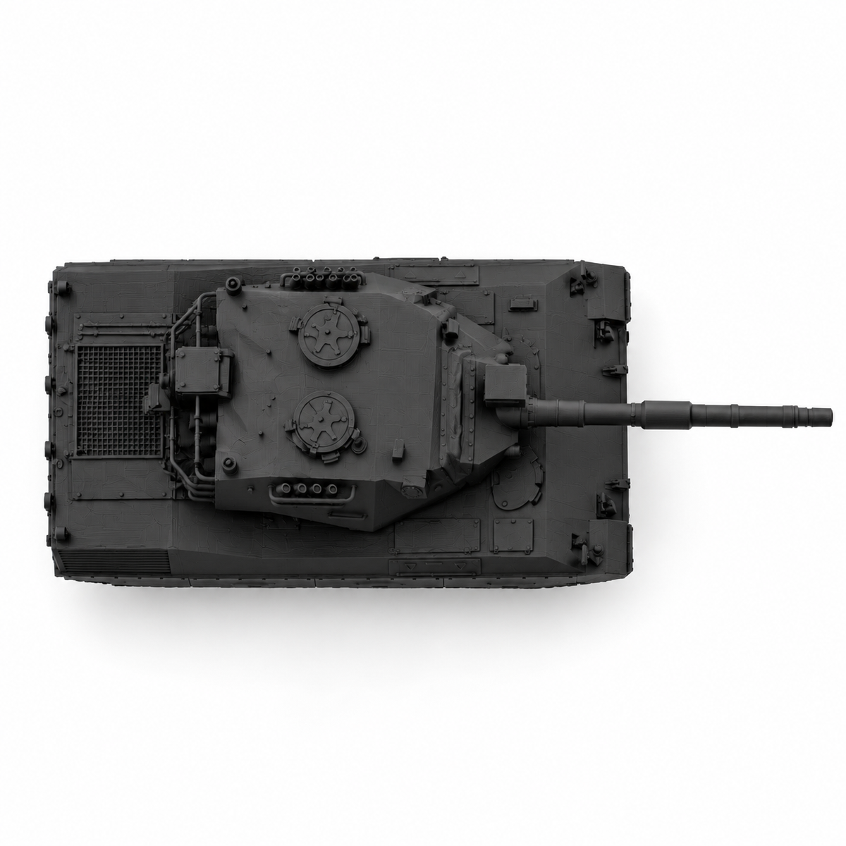SSMODEL1/72 1/144 Multi Scale Leopard 1A5 German coldwar MBT Resin Model TSS0542 — detail view 5