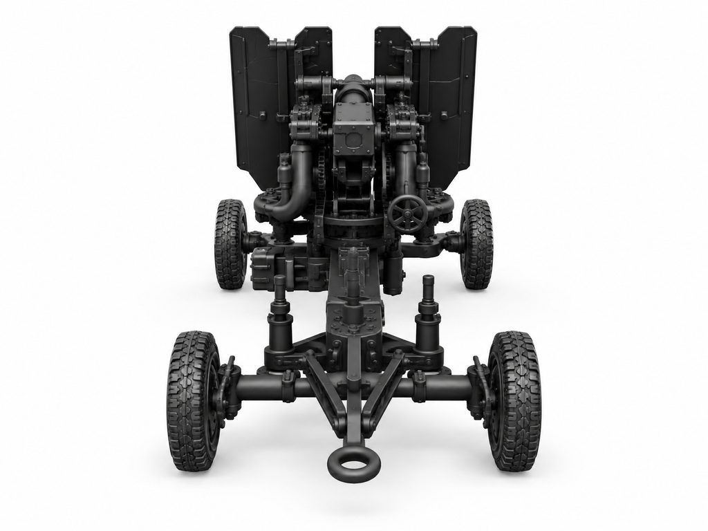 SSMODEL 1/72 1/144 Multi Scale Bofors 40mm anti-aircraft Wz.36 MODEL KIT TSS1468