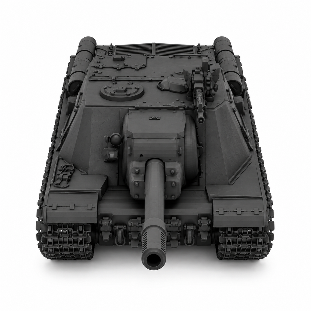 SSMODEL 1/72 1/144 Multi Scale ISU-152 Tank Resin MODEL kit TSS0034