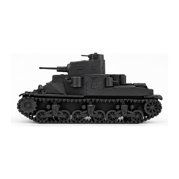 SSMODEL 1/72 1/144 Multi-Scale WWII US M2A1 Medium Tank Resin Model Kit TSS0879