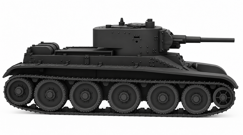 SSMODEL 1/72 1/144 Multi Scale Light tank BT-5 USSR WW2 Tank MODEL kit TSS1153